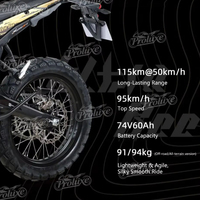 Sur Ron Ultra Bee 2026, nouveau modèle, 74V 24500W, moto tout-terrain de course, Surron Ultra Bee pour adultes