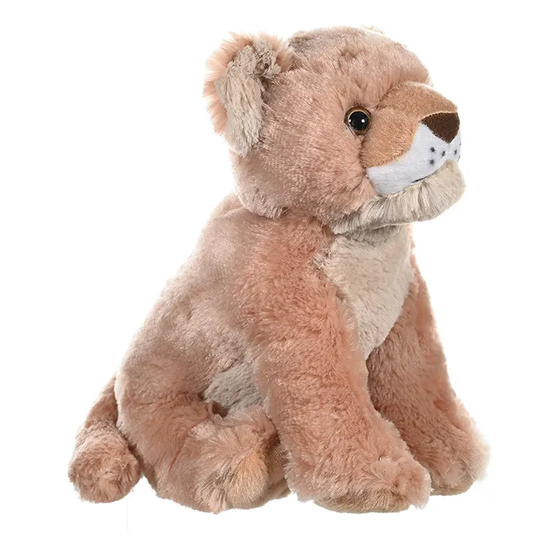 2024 Custom Company Logo Mascot Plush Toy Lion Stuffed Toys and Plush Toys For Gift