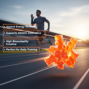 OEM 1500mg Tadıklı Kreatin HCL Jelibonları Kreatin Monohidrat Jelibon Kas Geliştirici Jelibon Takviyesi Erkekler ve Kadınlar için - Product Image 6