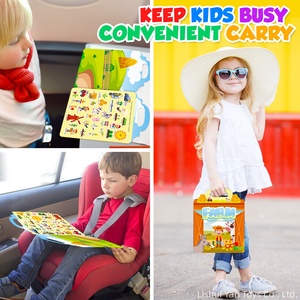 Autocollants statiques imperméables pour enfants, animaux de la ferme, livres d'activités de jeu d'association pour tout-petits, filles, garçons, enfants d'âge préscolaire - Product Image 6