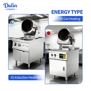 Nhà Máy Nóng Bán Chất Lượng Cao Tự Động Máy Nấu Ăn Robot Chảo Khuấy Chiên Thương Mại Thiết Bị Nhà Bếp Không Gỉ Với Bồn Rửa - Product Image 6