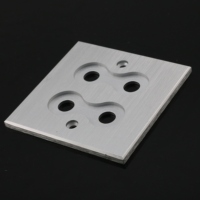 Plaque de terminaison pour haut-parleur audiophile HIFI YIVO XSSH avec bornes de connexion, châssis d'amplificateur OEM ODM, panneau mural, accessoires audio-vidéo