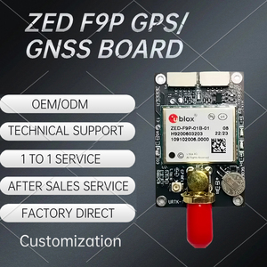 บอร์ดพัฒนาชิ้นส่วนโดรน ZED-F9P-01B-01 บอร์ด GNSS ระบุตำแหน่ง RTK ความแม่นยำสูงแบบดั้งเดิมสำหรับโมดูล GPS หลายย่านความถี่สำหรับ UAV - Product Image 4