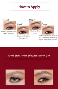 Crayon à sourcils en <span class=keywords><strong>cire</strong></span> coiffante avec logo personnalisé, marque privée, bâton <span class=keywords><strong>de</strong></span> <span class=keywords><strong>cire</strong></span> à sourcils en gros, gel à sourcils, crayon à savon avec brosse - Product Image 5