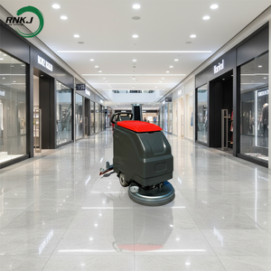 Fregadora de Pisos Eléctrica Compacta RNKJ de 24V, Tipo Empujable, Nueva, con Cepillo Pequeño para Limpieza de Pisos - Product Image 1