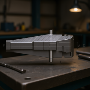 Support de serrage Fervi pour mandrin avec clé : spécifications et dimensions - Product Image 3