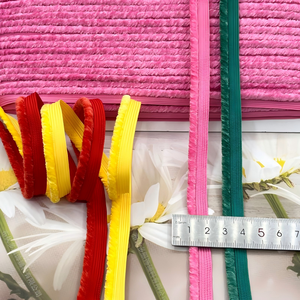 1cm Velvet Flanged <strong>Piping</strong> <strong>Cord</strong>, Fur Fringe Trim, Accessories for Home Textiles, Pillows, <strong>Cushions</strong> and Furry Edge Binding - Product Image 4