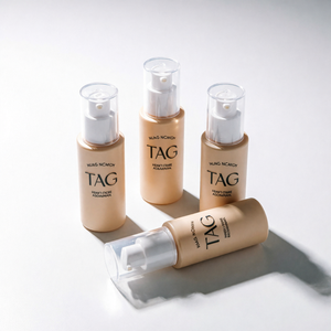 Tag Velvet Premium 30Ml Light Beige <b>Foundation</b> For All Skin Types K Beauty Formula - Product Image 1