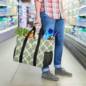 Hawaii HOT Design Fashion <b>Foldable</b> Waterproof Lightweight Tote <b>Bag</b> Large Capacity Soft Grocery Polyester Shopping <b>Bag</b> for Beach - Product Image 6