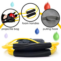 Lanceur de ballons d'eau TPE pour 3 personnes, 1,5 m, pour l'extérieur, modèle DH-BL08, avec couleurs personnalisables et sac de transport, pour utilisation en bord de mer