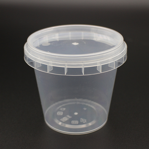Plastic Bowl With Lid Plastic Plastic Bowl With Lid Customizable Logo Plastic Lunch Box Bowl Transparent With Lid Cover