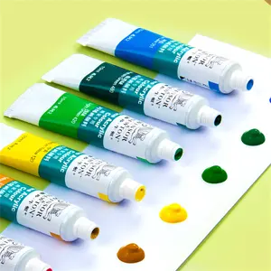 温莎和牛顿专业颜料10毫升18色丙烯酸色儿童绘画套装