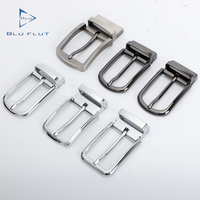 Boucles de ceinture en alliage métallique Blu Flut Guangzhou fabrication service personnalisé boucles colorées pour ceinture en cuir véritable