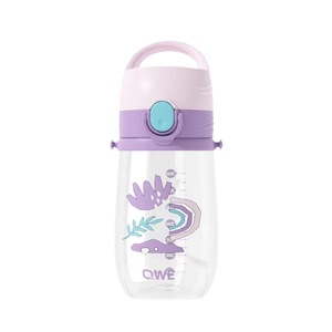 QWE Tritan Water Bottle Flip Up Straw 500Ml Kids Portable Cute Design For Children School Use - Product Image 5