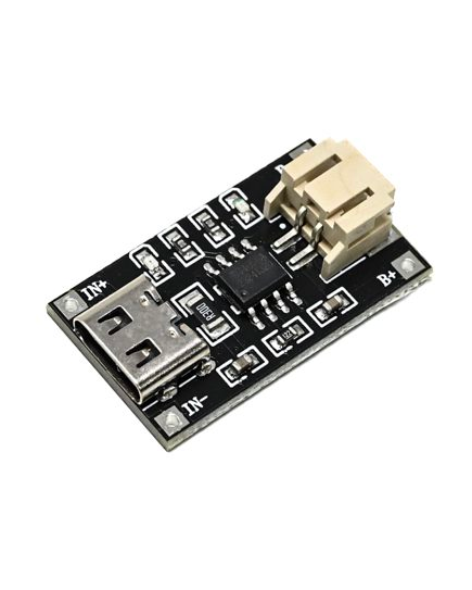 TP4056 3.7V Lithium Battery Charging Module 1A USB Type-C Port PH2.0 Terminal
