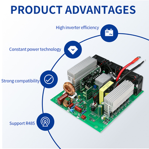 Carte de commande <span class=keywords><strong>IGBT</strong></span> pour onduleur automobile monophasé 48V à onde sinusoïdale pure, 1000W continu, carte mère post-étage - Product Image 4