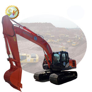 Excavadora de Orugas Hitachi ZX200 de 20 Toneladas Fabricada en Japón, Excavadora Hidráulica Japonesa Zaxis 200 200-3 200-5 con Motor Isuzu, Excavadora Mediana de 20 Toneladas - Product Image 1