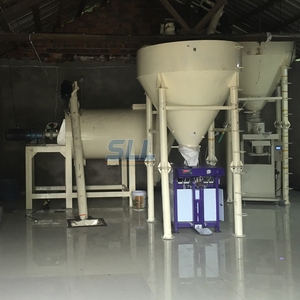 Mezclador de paletas de doble eje Horizontal de 5000L, mezclador de fertilizante químico, mortero seco, arena, polvo, equipo de mezcla de cemento - Product Image 4