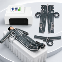 Appareil de pressothérapie corporelle complète à 36 airbags avec massage par compression et chaleur pour salon de beauté, Presoterapia, Presoterapia, Appareil d'analyse cutanée