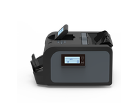 Contador de billetes de moneda, máquina para contar billetes con pantalla dual/dos/doble LCD