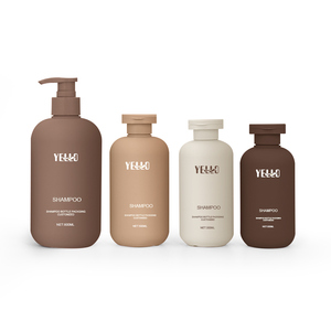 Rỗng khách sạn rửa tay cơ thể rửa chai Nhà cung cấp 200 ml 250ml 8 oz 300ml 500ml Vòng ưa thích Matte HDPE chai dầu gội đầu - Product Image 2