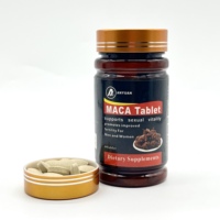 Comprimés d'extrait de racine de Maca sous marque privée OEM, Maca noire et rouge pour la vitalité et la fertilité des hommes et des femmes, complément alimentaire