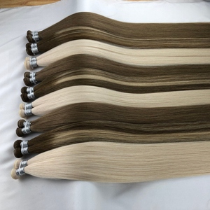 Extensiones de Cabello Humano Virgen Natural de Alta Calidad, Grado Ruso 12A, Tejido a Máquina Brasileño, 100% Remy Puro - Product Image 1