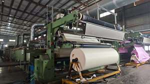 Nhà máy cung cấp 2.6m 63gsm <span class=keywords><strong>Polyester</strong></span> chải vải lót vải ở dạng cuộn cho hàng may mặc và dệt may nhà - Product Image 5