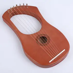 <span class=keywords><strong>Lyre</strong></span> Liya, petite harpe <span class=keywords><strong>à</strong></span> sept <span class=keywords><strong>cordes</strong></span>, piano Lille, lira, instrument de musique grec de niche, directement de l'usine - Product Image 1