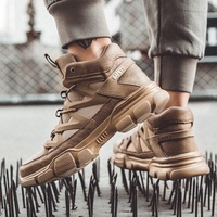 Chaussures de sécurité pour hommes et femmes, baskets légères et respirantes avec bout en acier
