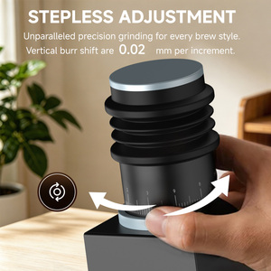 <span class=keywords><strong>Moulin</strong></span> à café électrique commercial à dose unique, broyeur conique en titane de 48 mm, sans rétention, à vitesse variable, pour expresso - Product Image 3