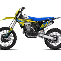 Moto tout-terrain pleine grandeur YBS 300cc, 4 temps, monocylindre, refroidissement par eau, démarrage électrique, motocross, rapport de compression 11:1