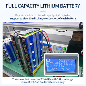 Oem Hoge Kwaliteit 48V 60V 72V 30ah 50ah Lithium Ion High Power Batterij Lithium; Lifepo4 High Power Batterij Voor Elektrische Motorfiets - Product Image 5