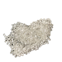 Moissanite ronde blanche glacée en vrac |   0,8-3,0 mm Parfait pour les lignes de bijoux alternatives au diamant