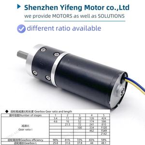 Motor de caja de cambios BLDC DE ALTO Torque de 32mm Yifeng, larga vida útil, 6V/12V/24V, reductor de Motor planetario sin escobillas, construcción de imán permanente - Product Image 3
