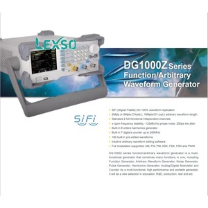 Generador de Señales de Forma de Onda Arbitraria Rigol DG1022Z/1032Z/1062Z Source Lexso - Product Image 3