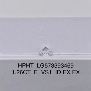 Diamantes Sintéticos Certificados por IGI, Creados en Laboratorio, de 0.3 a 10 Quilates, DEF CVD, Diamante HPHT, Forma Redonda - Product Image 2