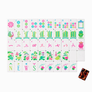 Free Design Multi-layer Acrylic Customizable Modern Luxury American Mahjong Tiles Casino Gambling Style Durable <b>Entertainment</b> - Product Image 3