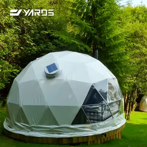Pvc Hotel Outdoor Waterproof Camping Geodesic Dome Tent Canvas Luxury With Price Dome Tent