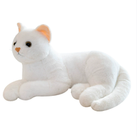Mignon Produit Vente Chaude Jouet Décoratif En Peluche Personnage De Dessin Animé Personnalisable Animal Prone Position Chat Jouets En Peluche