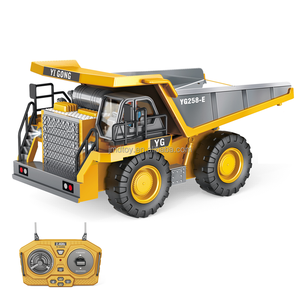 1/20 2.4GHz 10ch yigong RC máy <span class=keywords><strong>x</strong></span>úc điều khiển từ xa <span class=keywords><strong>x</strong></span>ây dựng xe Xe chết đúc RC thủy lực xe tải đồ chơi cho trẻ em - Product Image 1