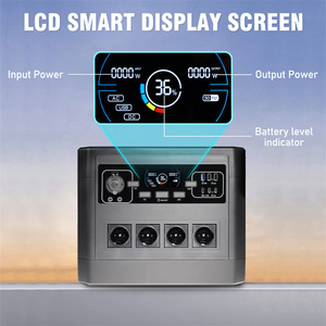 สถานีพลังงานแสงอาทิตย์แบบพกพา 2000w ราคา 110v 220v สถานีพลังงานแสงอาทิตย์แบบพกพาสำหรับใช้งานกลางแจ้ง สถานีพลังงานแบตเตอรี่ - Product Image 3