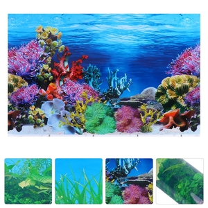 3D Fish Tank <strong>Background</strong> Picture DIY Decorative Aquarium Backdrop Picture - Product Image 5