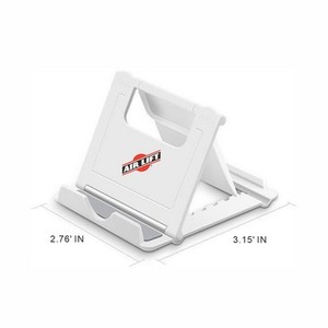 Soporte de teléfono móvil de escritorio multicolor ajustable con logotipo personalizado - Product Image 3