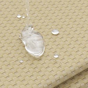 <span class=keywords><strong>Rideau</strong></span> <span class=keywords><strong>de</strong></span> <span class=keywords><strong>douche</strong></span> en polyester jacquard gaufré beige 70 pouces, 200 GSM, imperméable et écologique, marque OULIDA, origine Chine, vente en gros - Product Image 2