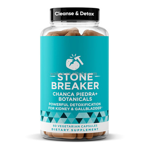 Cápsulas <span class=keywords><strong>Chanca</strong></span> <span class=keywords><strong>Piedra</strong></span> Stone Breaker 600mg, Suplemento Natural para el Soporte de Riñones y Vesícula Biliar, Fórmula Vegetariana para la Desintoxicación - Product Image 1