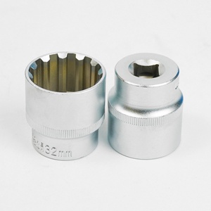 Bộ dụng cụ gia đình 19 món 1/2 ổ cắm lớn bay 12 góc răng Torx điện cờ lê tác động nhỏ trong bộ đóng hộp - Product Image 1