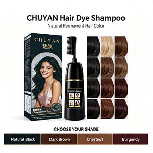ขวดย้อมผม CHUYAN พร้อมหวีสำหรับทาสีผม ปิดผมขาวได้อย่างเป็นธรรมชาติ ได้รับการรับรองจาก FDA สำหรับร้านเสริมสวย รับผลิตแบรนด์ส่วนตัว - Product Image 1