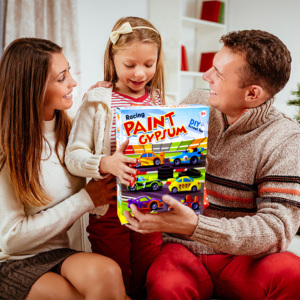 Set di 8 Disegni a Tema Auto, Magneti Personalizzati per Frigorifero, Pittura su Gesso per Bambini, Giocattolo Educativo - Product Image 5