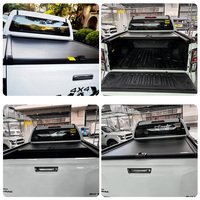 Couverture de benne rigide pliable en alliage d'aluminium avec installation sans perçage pour pick-up Isuzu D-Max